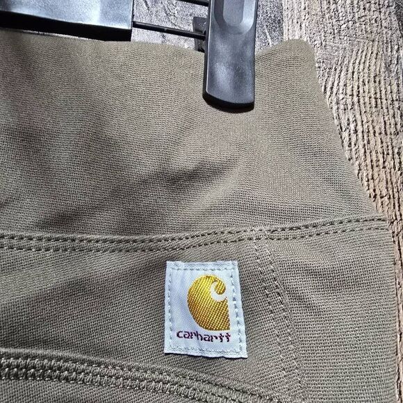 CARHARTT WORKWEAR 103609 Force Lightweight Utility Leggings Olive Green - Picture 4 of 6